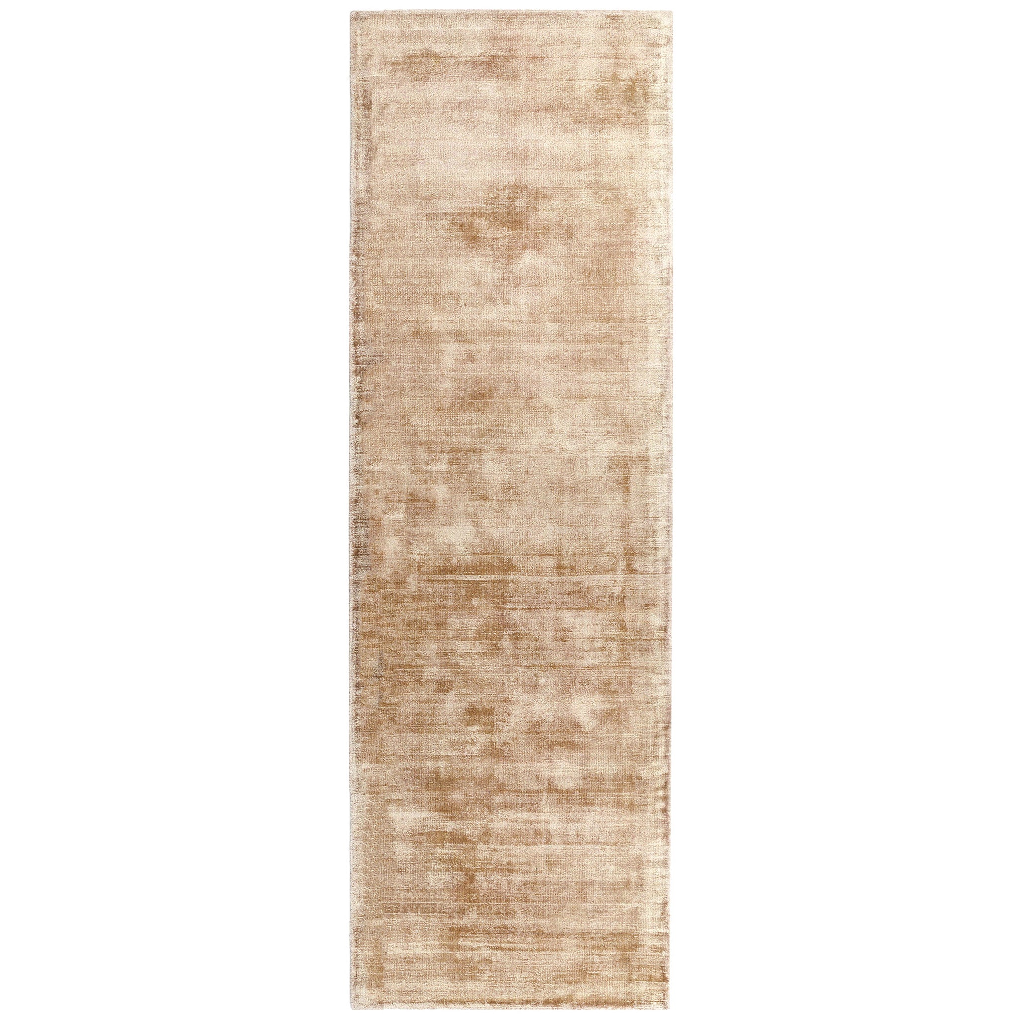 Hand Woven Viscose Rug in Champagne